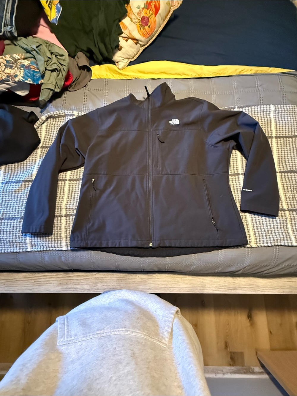 The North Face Men's Dark Gray Softshell Jacket
